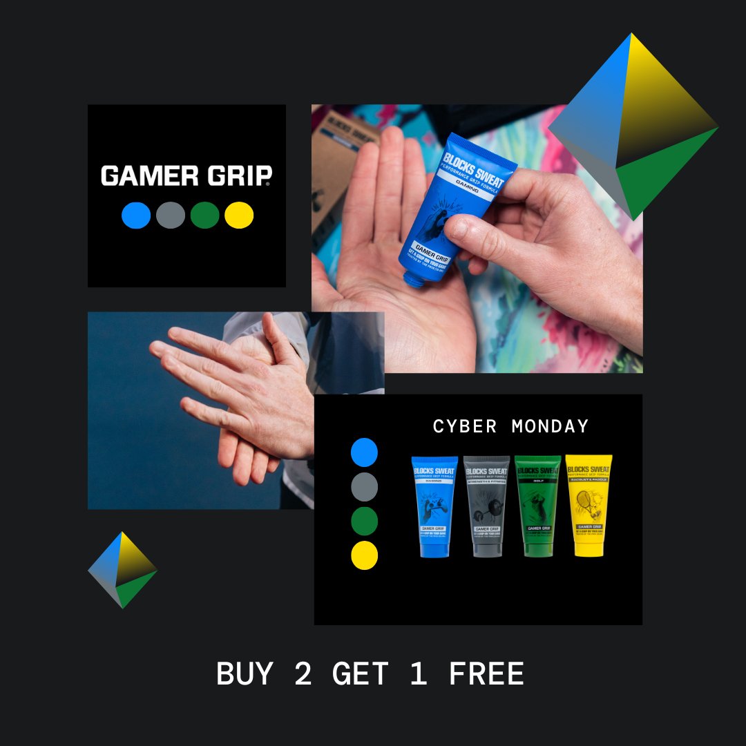 Gamer Grip GamerGrip - Total Grip Solution For Gamers & Athletes - Stops Sweat O - Foto 9