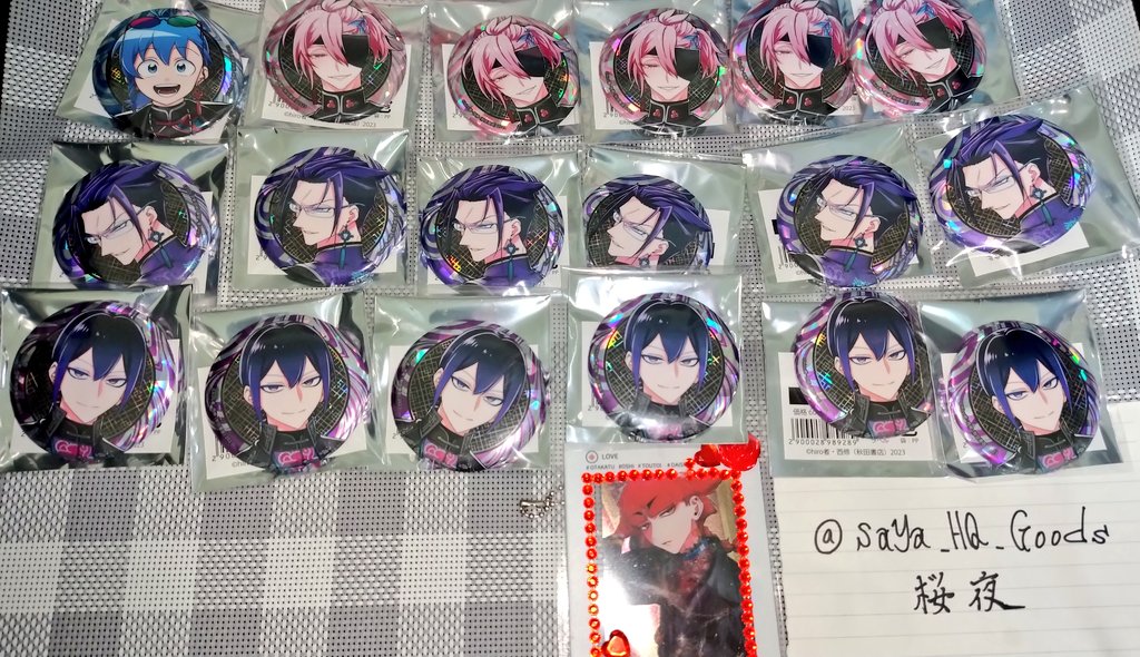 桜夜☆グッズ垢☆デザインの仕事多忙 tweet media