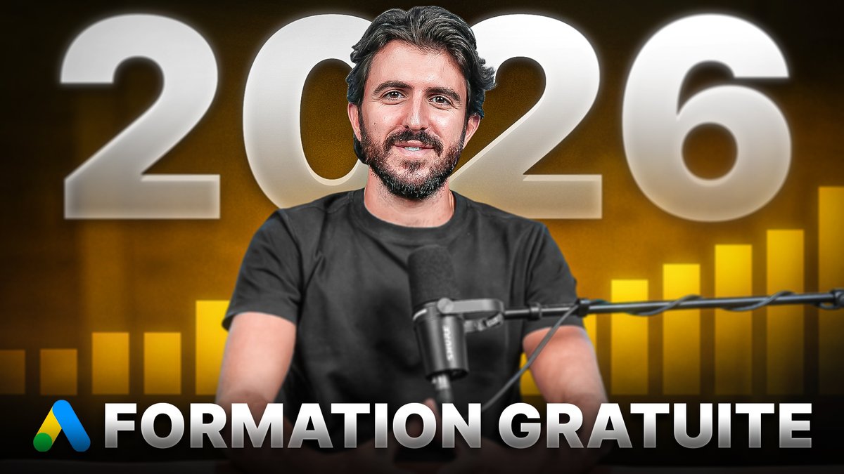 Des mois qu'on me demande "Tu sors quand une formation Google Ads?" 

Pas aujourd'hui.
À la place, 2h18 de valeur Google Ads GRATUITE

Tout ce qu'il faut savoir pour faire du fric sur Google Ads, tout ce que j'ai appris après des millions de spend

Lien dessous, merci pr la force