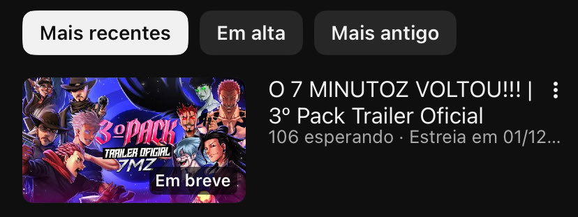 centralgeeck's tweet image. ATENÇÃO, GEERKS! 🚨

O 7 Minutoz está de volta e com anúncio! 🎉 
Hoje, às 19h, Preparem-se para mais uma dose de loucura!

 #7Minutoz #Geek #CentralGeeck