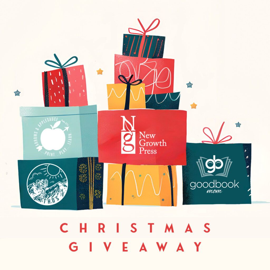 It's Christmas giveaway time! We've teamed up with our friends at Lithos Kids, Good Book Mom, and Arrows &amp; Applesauce to offer over $500 in prizes.

Enter December 1-7 at buff.ly/2cm8jJ1.
