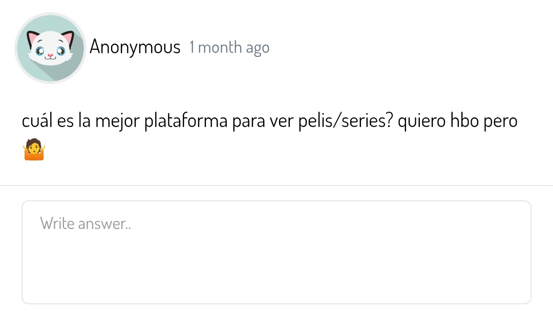 para mi la mejor es hbo