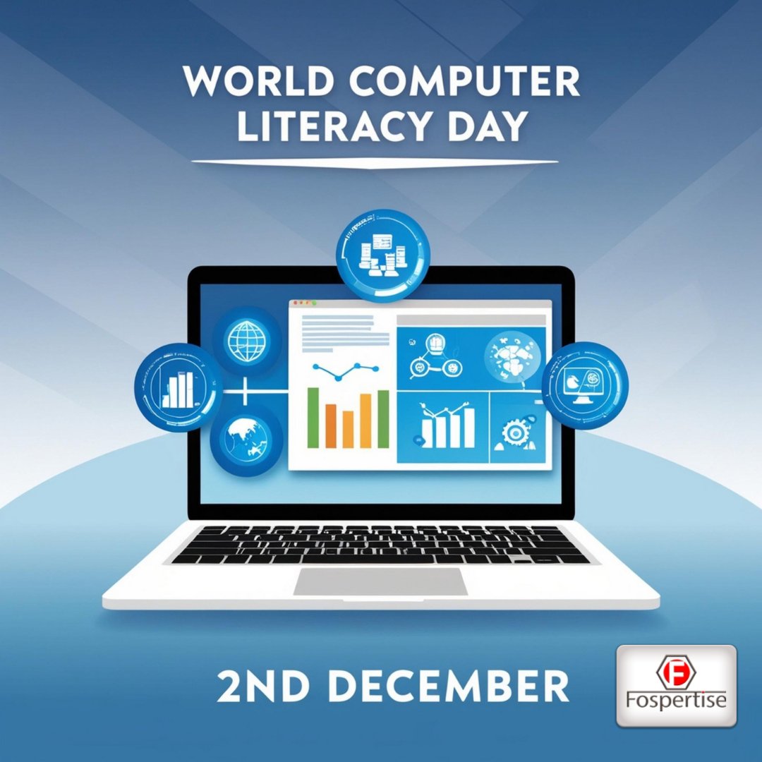 fospertisebiz's tweet image. World Computer Literacy Day...💻
#computerliteracy #Fospertise #itsolutions #TechInnovation #DigitalTransformation #businesssolutions #itservices #TechTrends #webdevelopment #mobileappdevelopment #AIIntegration #automation #EcommerceSolutions #ChatbotSolutions