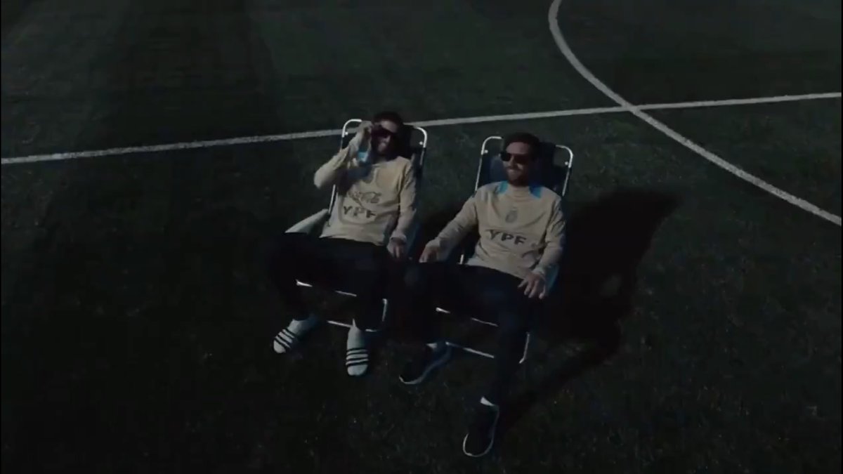 الأسطورة ليو ميسي في تصوير إعلان جديد 😮‍💨