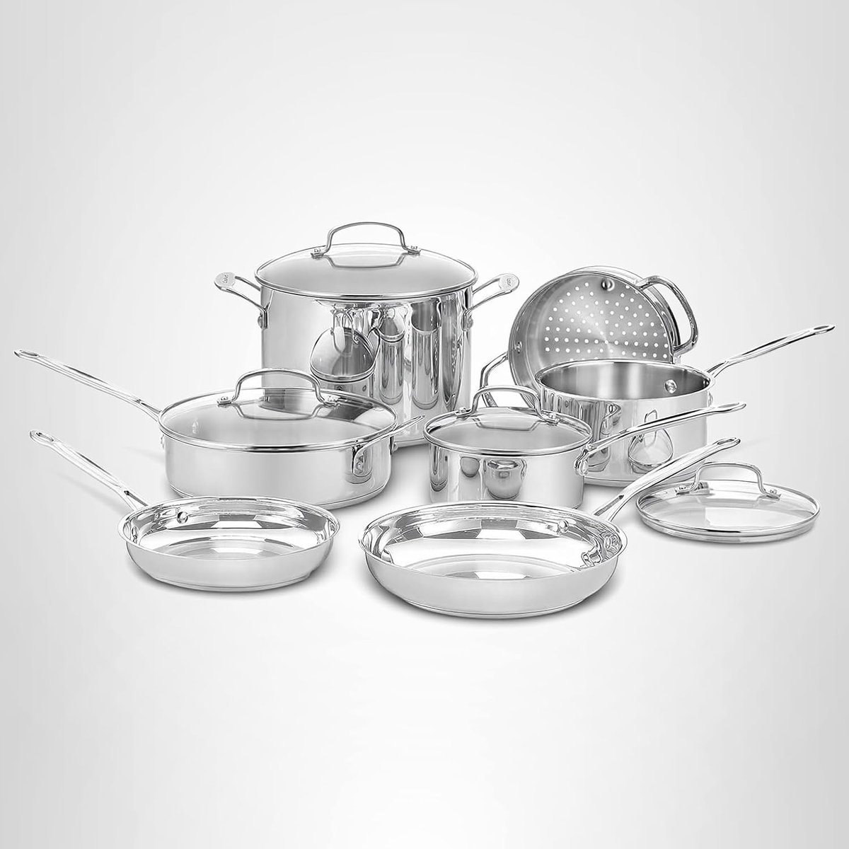 FatKidDeals's tweet image. Steal! Cuisinart Stainless Steel 11-Piece Cookware Set for $111.99, reg $210!

Buy via Amazon --&amp;gt; fkd.sale/?l=https://amz…