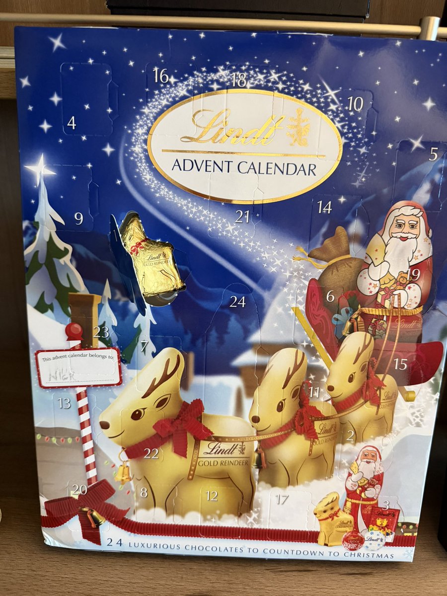 It’s the little things when you’re away. Thanks Mrs S ❤️