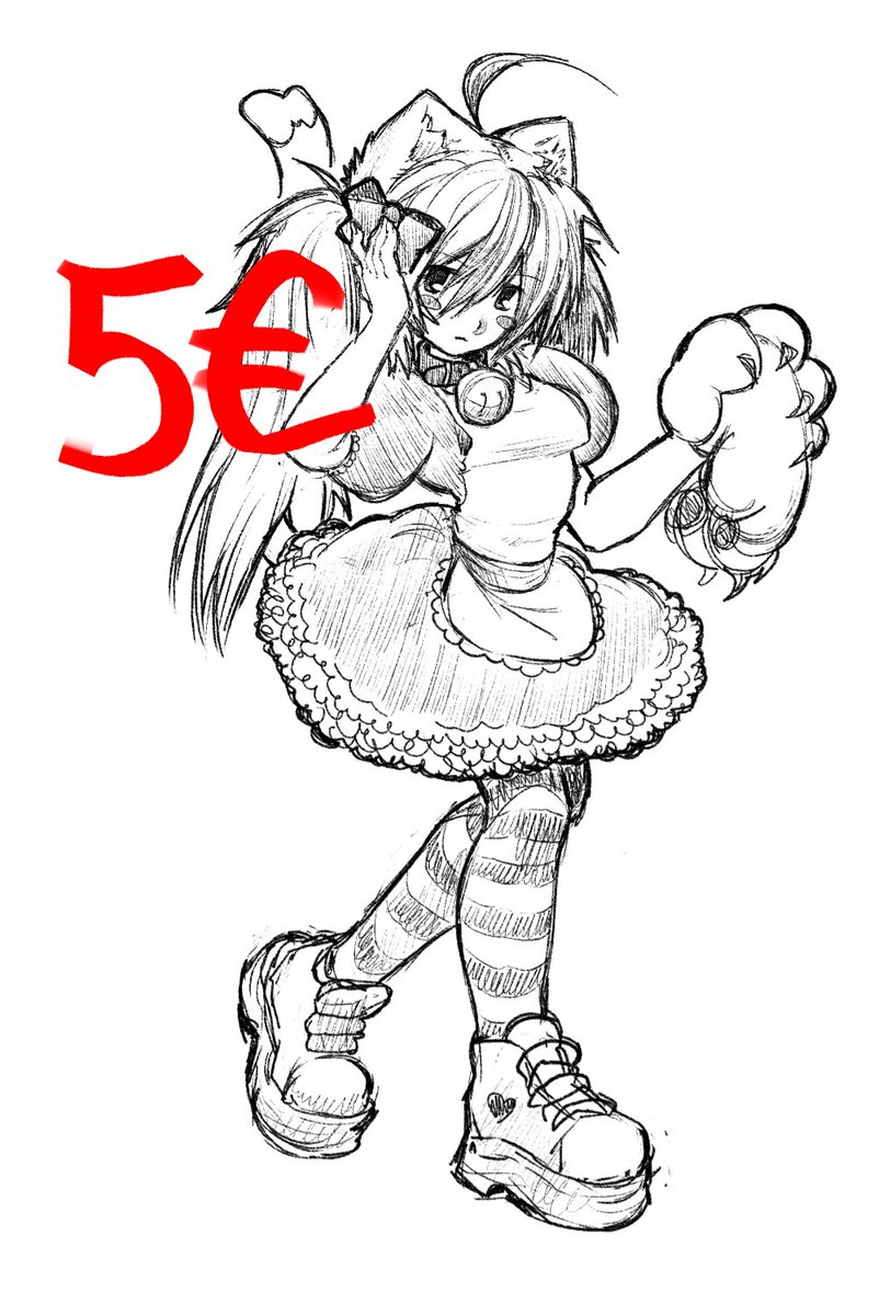 kittycybrnetics's tweet image. Buy a sketch from me for 5€

I want to open commissions but i don't have a lot of examples of my work.

So if anyone is interested in helping out in building me a portfolio with your beautiful characters, hit me up! Only five euros!!
#digitalart #art #anime #commission #krita