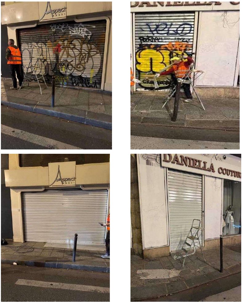 MParisCentre's tweet image. De grandes opérations de nettoyage des rideaux métalliques sont réalisées pendant la nuit, depuis plusieurs semaines et jusque fin décembre. 

↪️ Ici, rue d’Aboukir dans le 2e. 

Nous remercions les équipes de la propreté de Paris qui permettent cela. 👷‍♂️