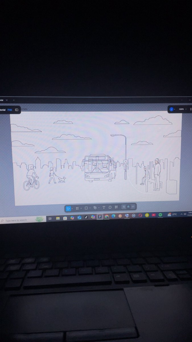 semper__amare's tweet image. Just finished my first illustration task from the @devanddesignhq bootcamp titled &quot;City Bus Stop at Dawn&quot;🌅 
I love that quiet, cinematic feeling right before the city wakes up.

#Illustration #MotionDesign #VectorArt #illustrationart #Design