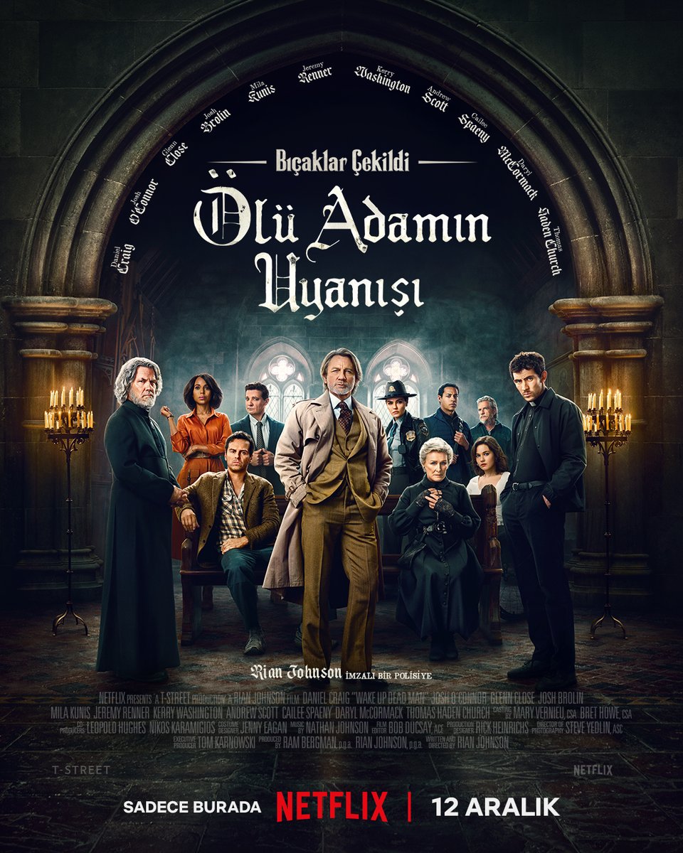 12 Aralık'ta Benoit Blanc’ın en tehlikeli dosyası açılıyor.