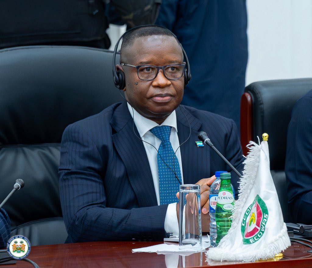 Julius Maada Bio tweet media