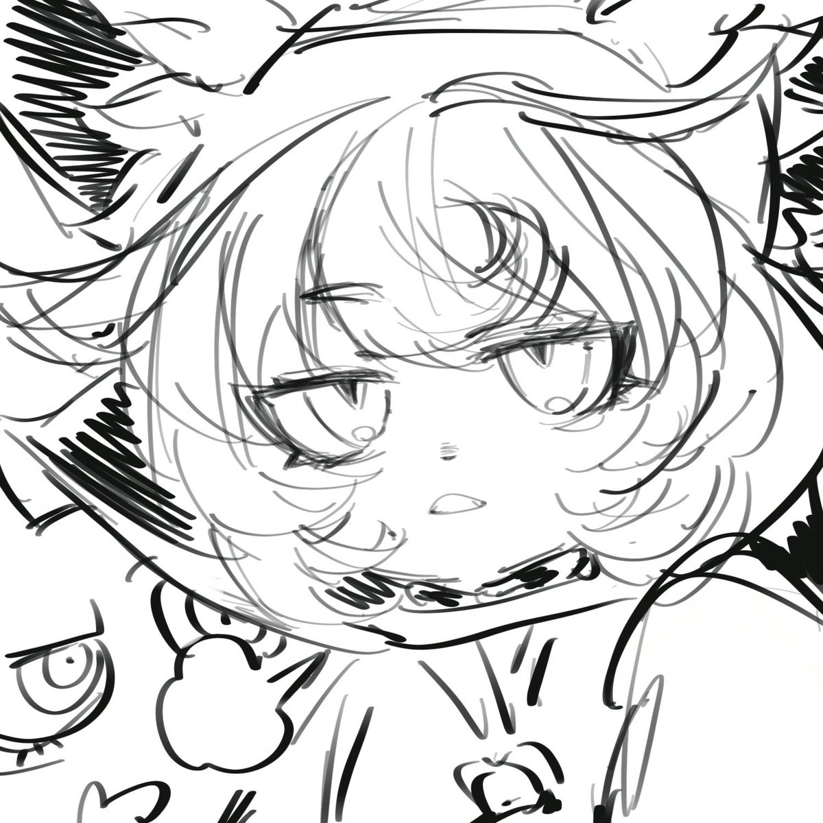 用了別的筆刷畫薇可絲寶寶❤️‍🔥
有不一樣的感覺呢！

#LeagueOfLegends 
#LeagueOfLegendsArt 
#vex