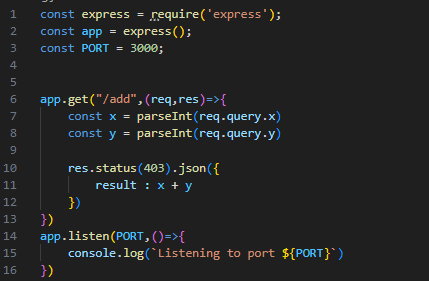 toshifdotdev's tweet image. Express Revision Day 2: Getting Data via the URL! 🚀

Revising Query Parameters: We use `req.query` to read values (x and y) from the URL itself.

This is fundamental for filtering and basic data requests. (Code in Pic 1, Result in Pic 2!)

#ExpressJS #NodeJS #Backend #Revision