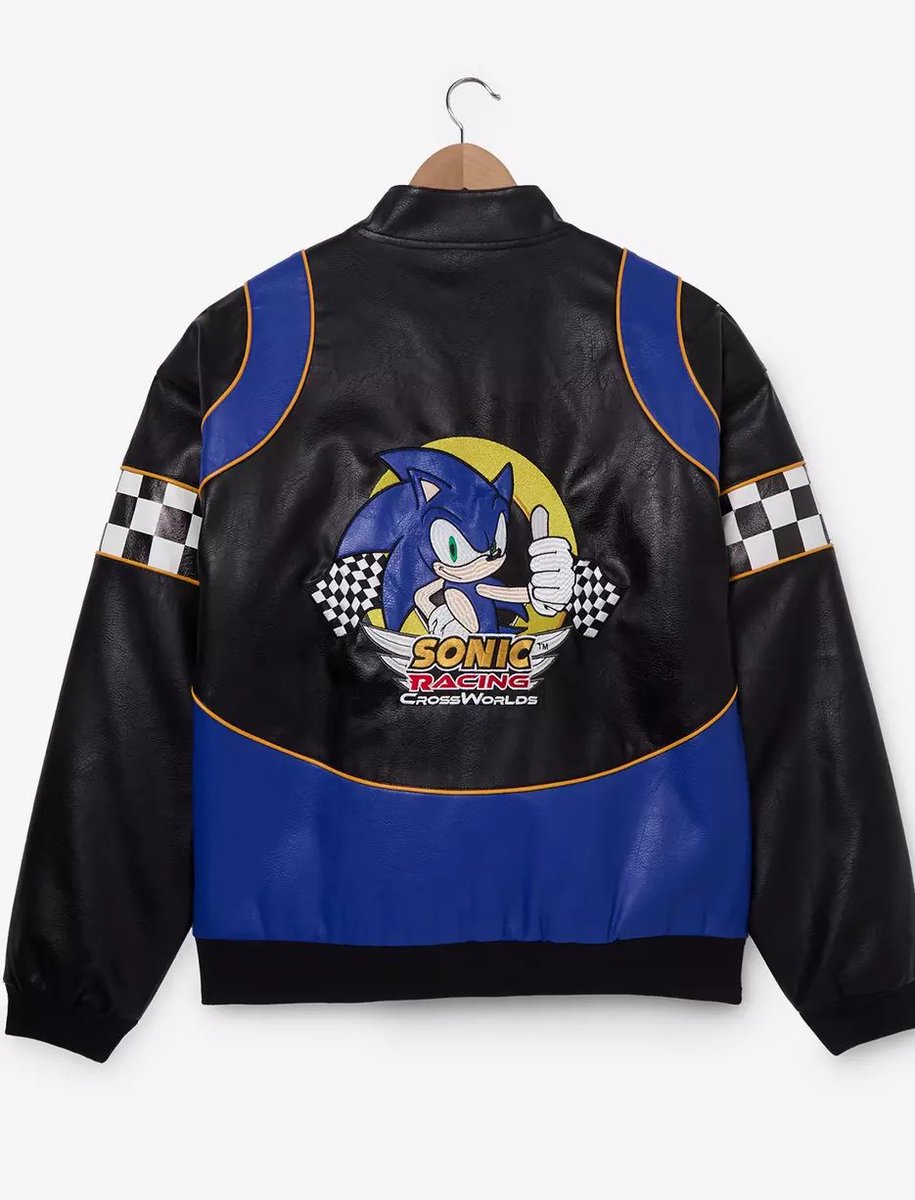 sonic the hedgehog　leather jacket Sonic The Hedgehog Shadow Black Leather Jacket | Boss Jackets
