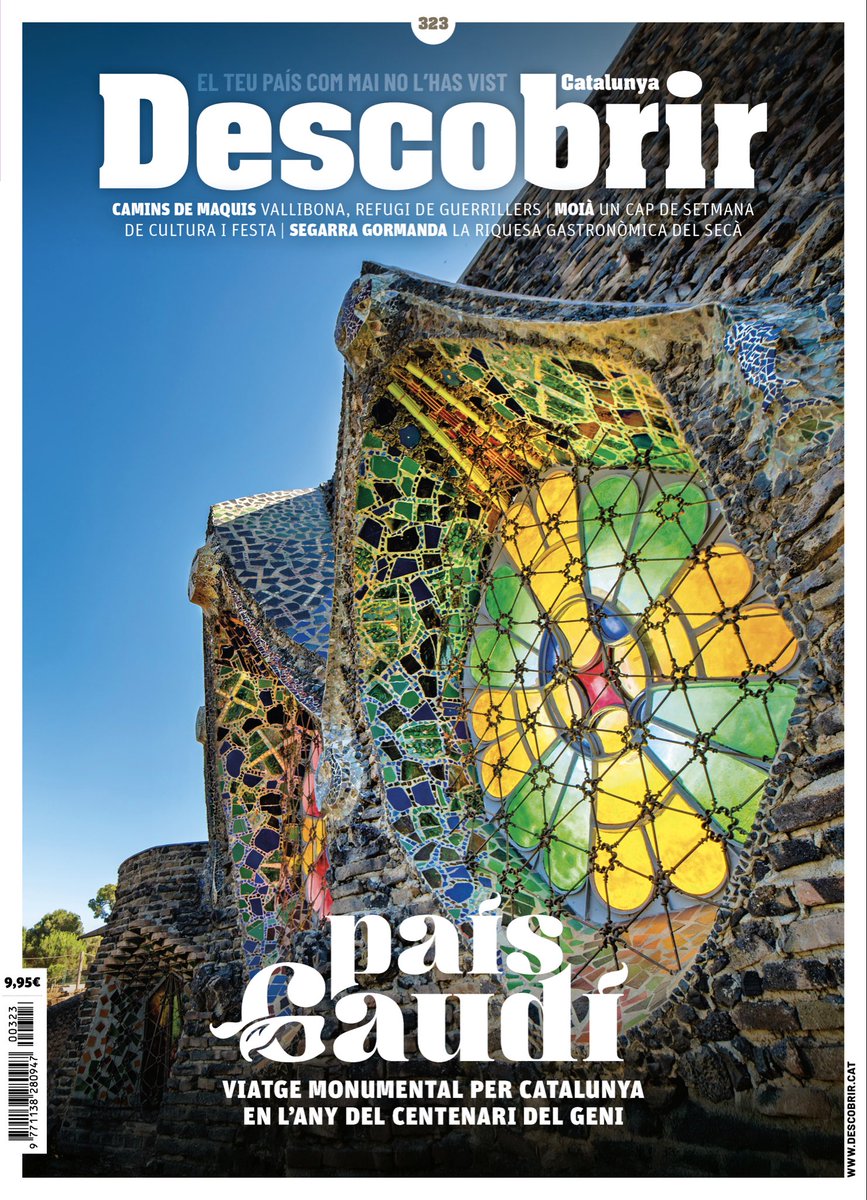 A poques setmanes de l’inici de l’Any Gaudí, que commemorarà durant tot el 2026 el centenari de la mort de l’arquitecte, us proposem un viatge resseguint alguns dels seus millors monuments arreu de Catalunya… Quin és el de la portada? 1/2
