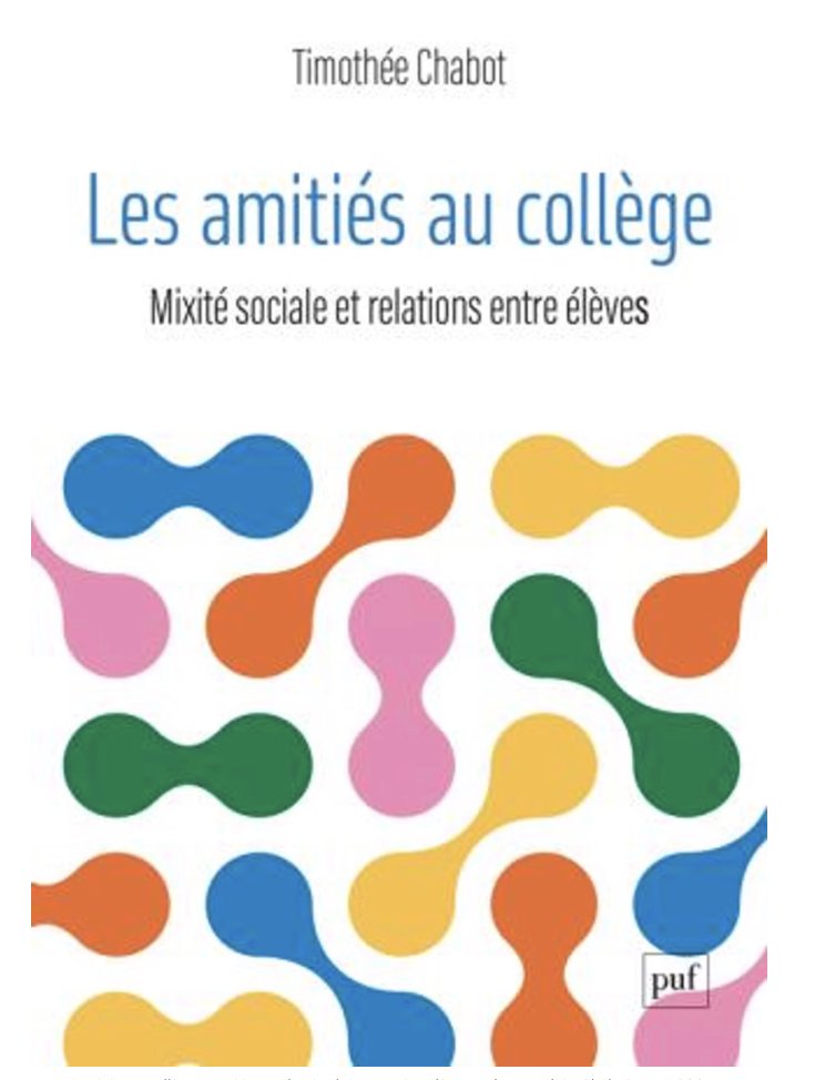 «Le livre de Timothée Chabot plaide, lui, pour accentuer le brassage social des collèges. Certes, la mixité ne se décrète pas, mais elle peut se cultiver et produire ses effets, dans les liens les plus quotidiens.»

lemonde.fr/idees/article/…