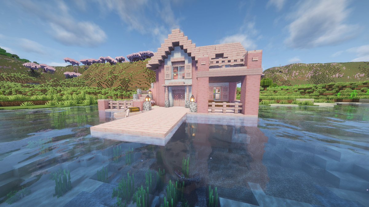 JWvii8's tweet image. 님들 제가 지은 마크 집 평가해주세요