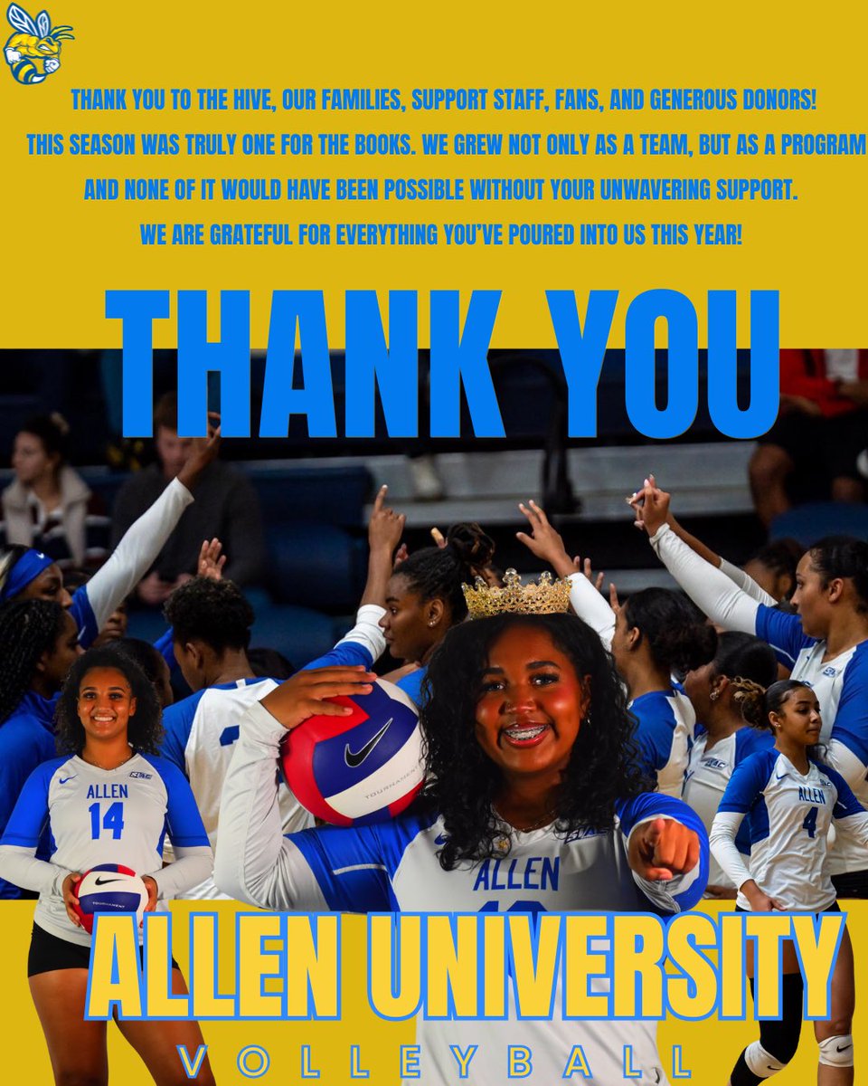 Allen University Women’s Volleyball tweet media