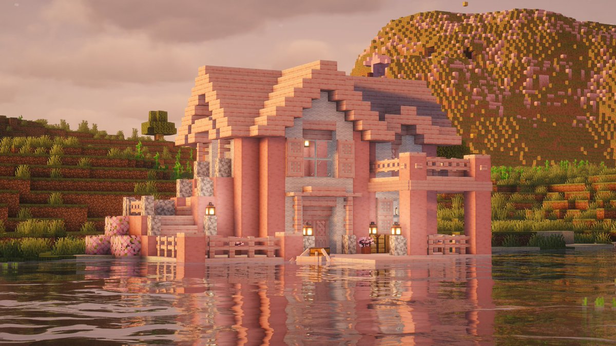 JWvii8's tweet image. 님들 제가 지은 마크 집 평가해주세요