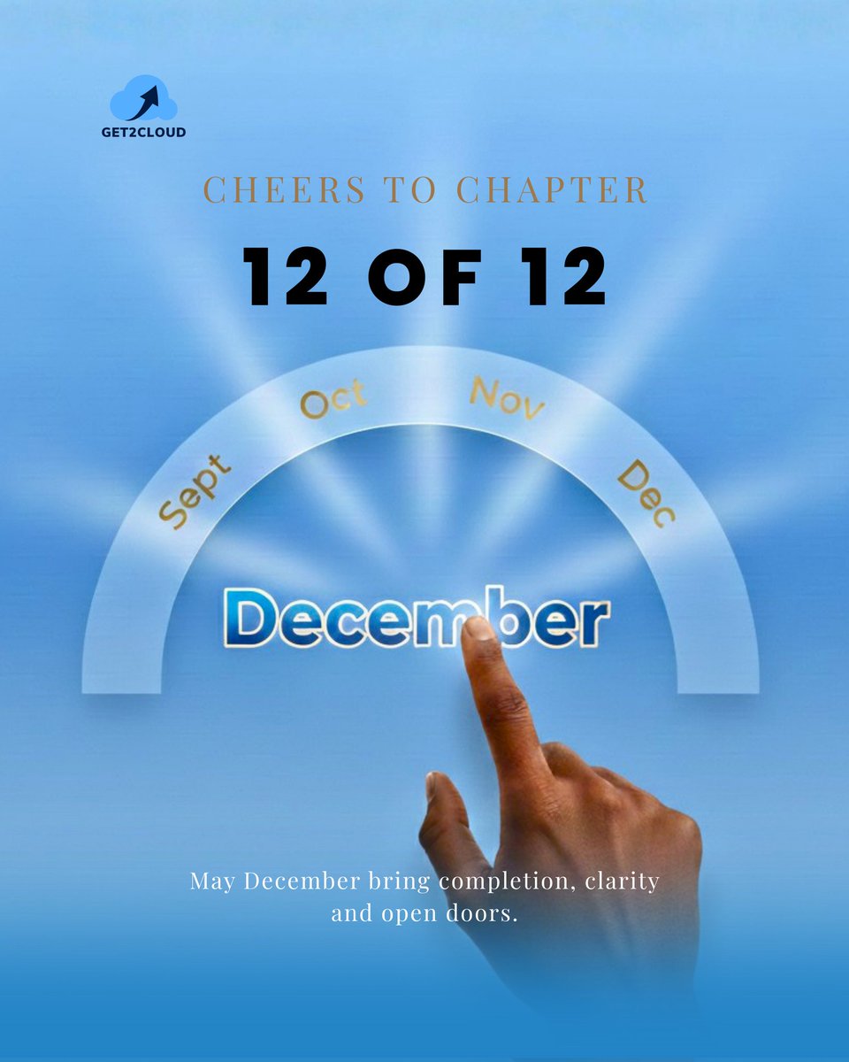 Get2Cloud's tweet image. Turning to another chapter 

Happy new month 🥳🥳🥳🥳

#happynewmonth #cybersecurityskills #cloudengineering #techforbegineers #fyp