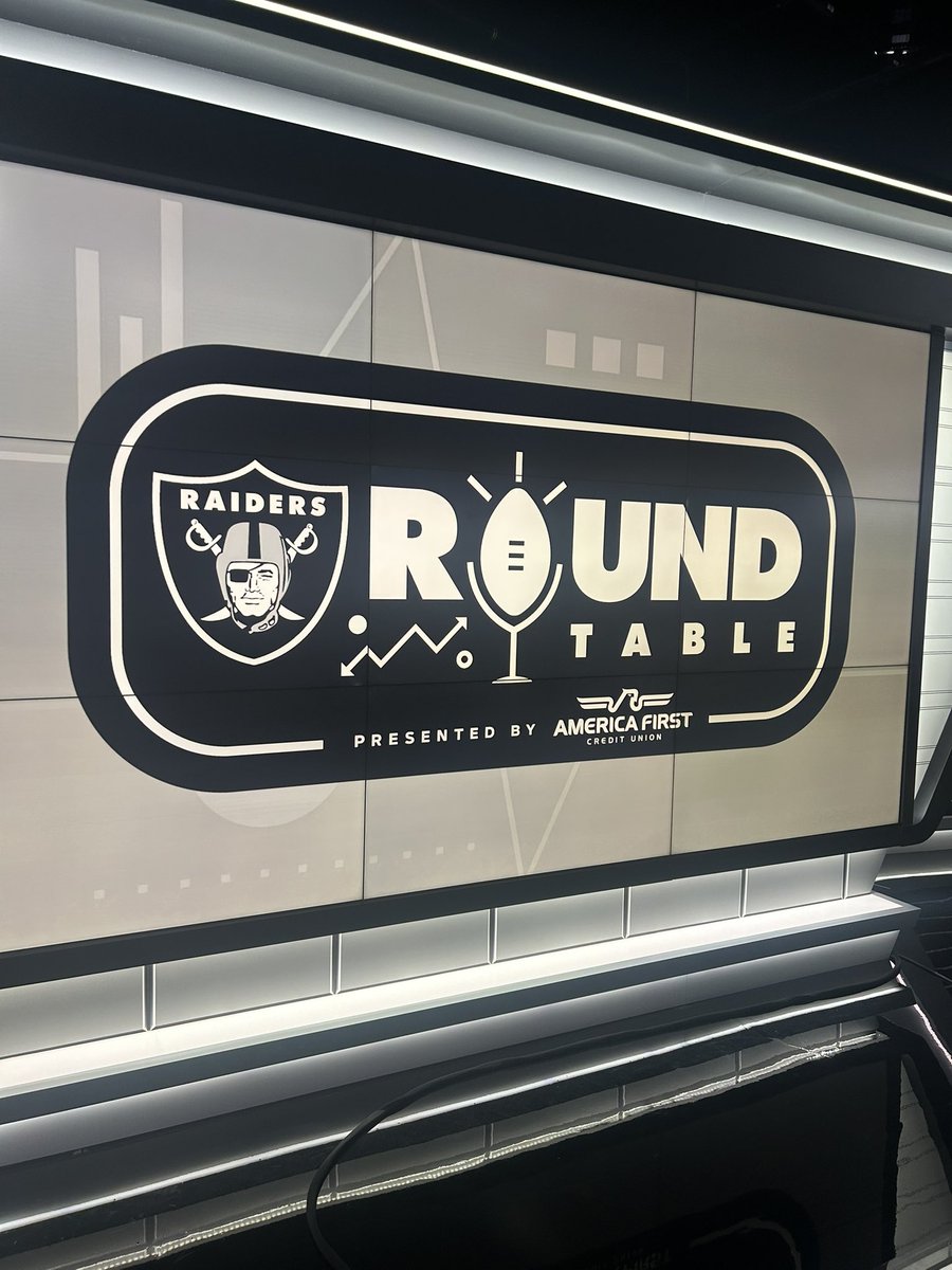 JTTheBrick's tweet photo. Hosting Raiders Roundtable this morning before our 3630 inaugural golf tournament today. 
@VinnyBonsignore in for me today 12-2pm pt @RNR920AM https://t.co/jJLI2bOyIp