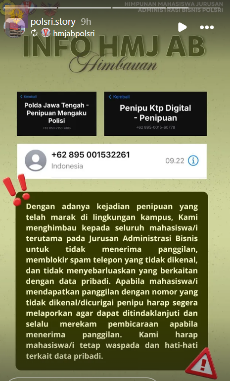 polsrimenfess's tweet photo. !pols !bempols info dong ngeri banget anjr ni data kenapa bisa bocor sekelas polsri dah bertahun tahun  kenapa bisa gini? pertanyaan sender kok bisa? tolong kejelasannya https://t.co/fAPuCA15Pw