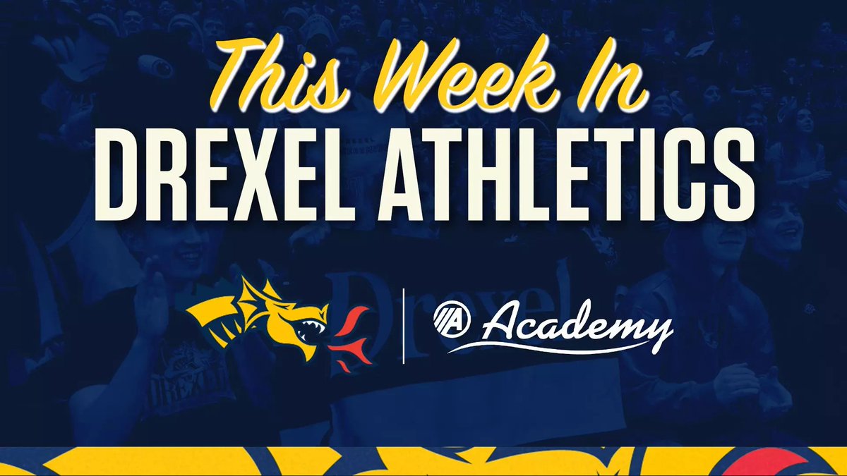 This Week in Drexel Athletics presented by Academy Bus     
- MBB compete in the Big 5 Classic 
- WBB attend the Big 5 Classic
- WREST fights vs Penn State
- SWIM faces off against Lehigh
- MSQ take on #1 Penn
- WSQ head off to Yale &amp; Columbia

🔗| bit.ly/4pKFyTe