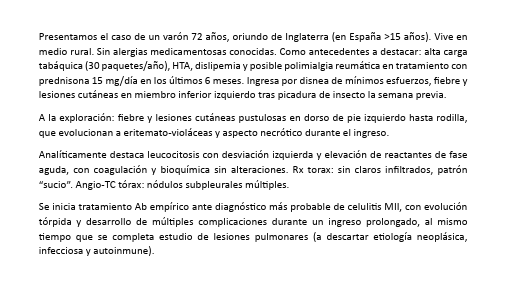 🏥El próximo día 3 de diciembre tendrá lugar en el Hospital La Inmaculada, (Huércal Overa), la celebración de la Sesión clínica en red #SADEMI 2025 - 2026, dirigidas a servicios de #MedicinaInterna de Andalucía. 

Caso Clínico 
👇