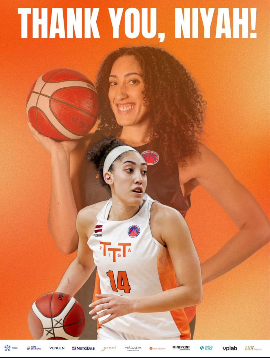 break152609's tweet photo. Letonya kadınlar basketbol ligi ekibi TRT RİGA uzun forvet Niyah BECKER ile yollarını ayırdı #LSBL https://t.co/aFEuFtg5rJ