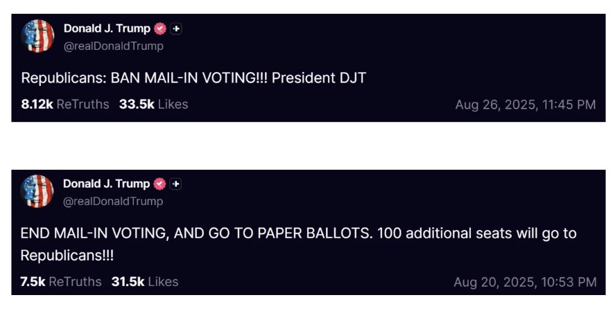 tank_sturnoss's tweet image. NO MAIL-IN VOTING !!!