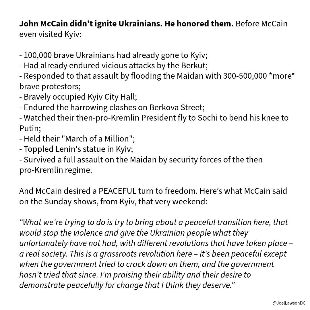 #SlavaUkraïni #StandWithUkraine
CC: <a href="/McCainInstitute/">McCain Institute</a> <a href="/WFPChief/">Cindy McCain</a> <a href="/MeghanMcCain/">Meghan McCain</a>