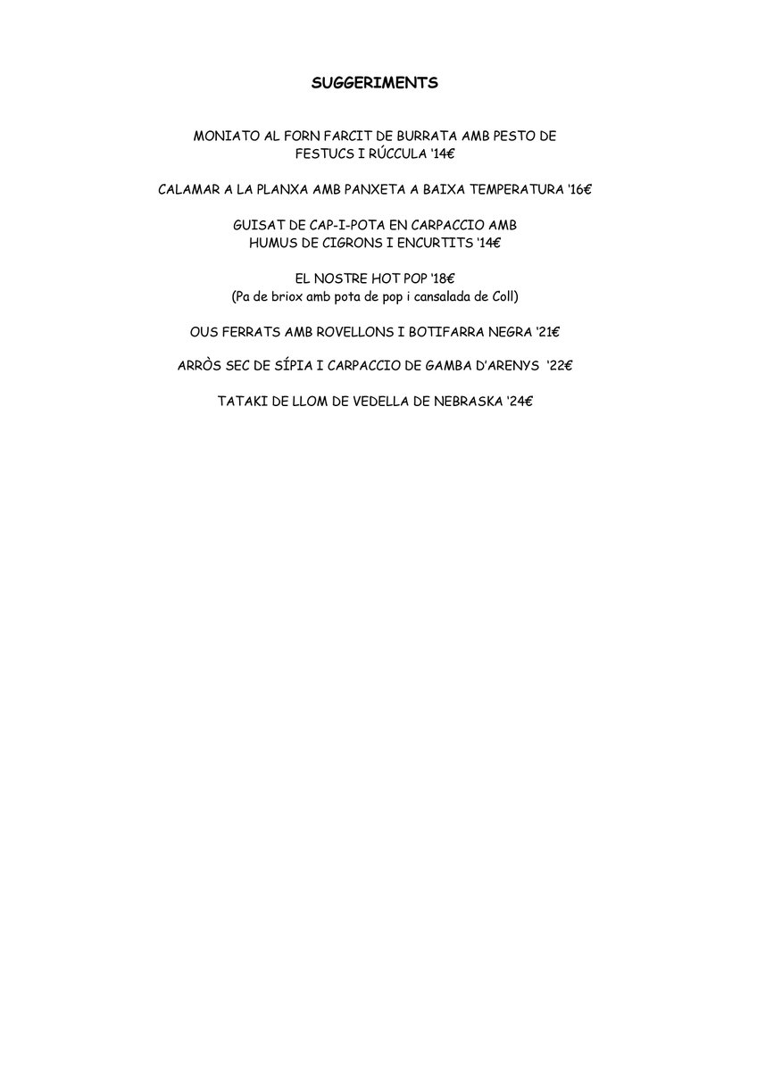 DosCuiners's tweet image. 😜COMENCEM DESEMBRE😍US ESPEREM🥄👩🏻‍🍳
📌doscuiners.com
#DosCuiners #Maresme #Mataró #Barcelona #gastronomia #Gourmet #foods #foodlovers #tapas #bcndelicatessen #comidasana #healthyfood #delicious #gourmetexperience #foodie #foodblogger #foodgasm #barcelonagram #enjoy