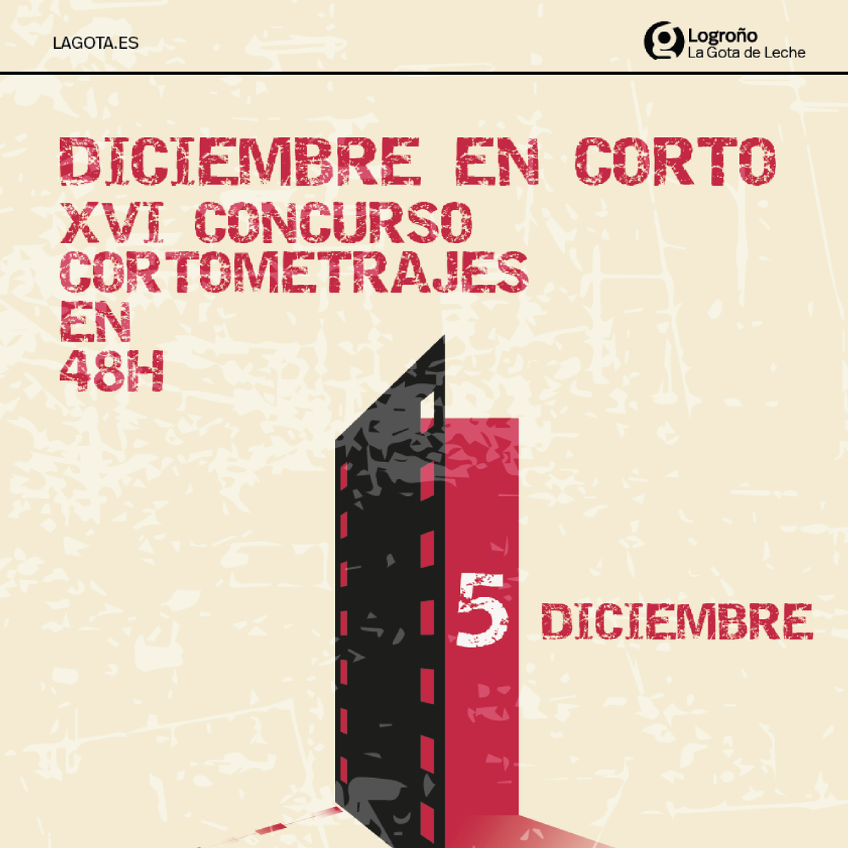 logronojoven's tweet image. 🎞️Vuelve un año más una nueva edición de nuestro #Concurso de cortos “Diciembre en Corto”
🤔¿Quieres demostrar tu talento y pasar un intenso finde de creación...?
✅El “TEMA” se anunciará el viernes 5 diciembre a las 20:01 en RRSS
✍️📄ℹ️acortar.link/P0c7QD 
#Juventud #redsij