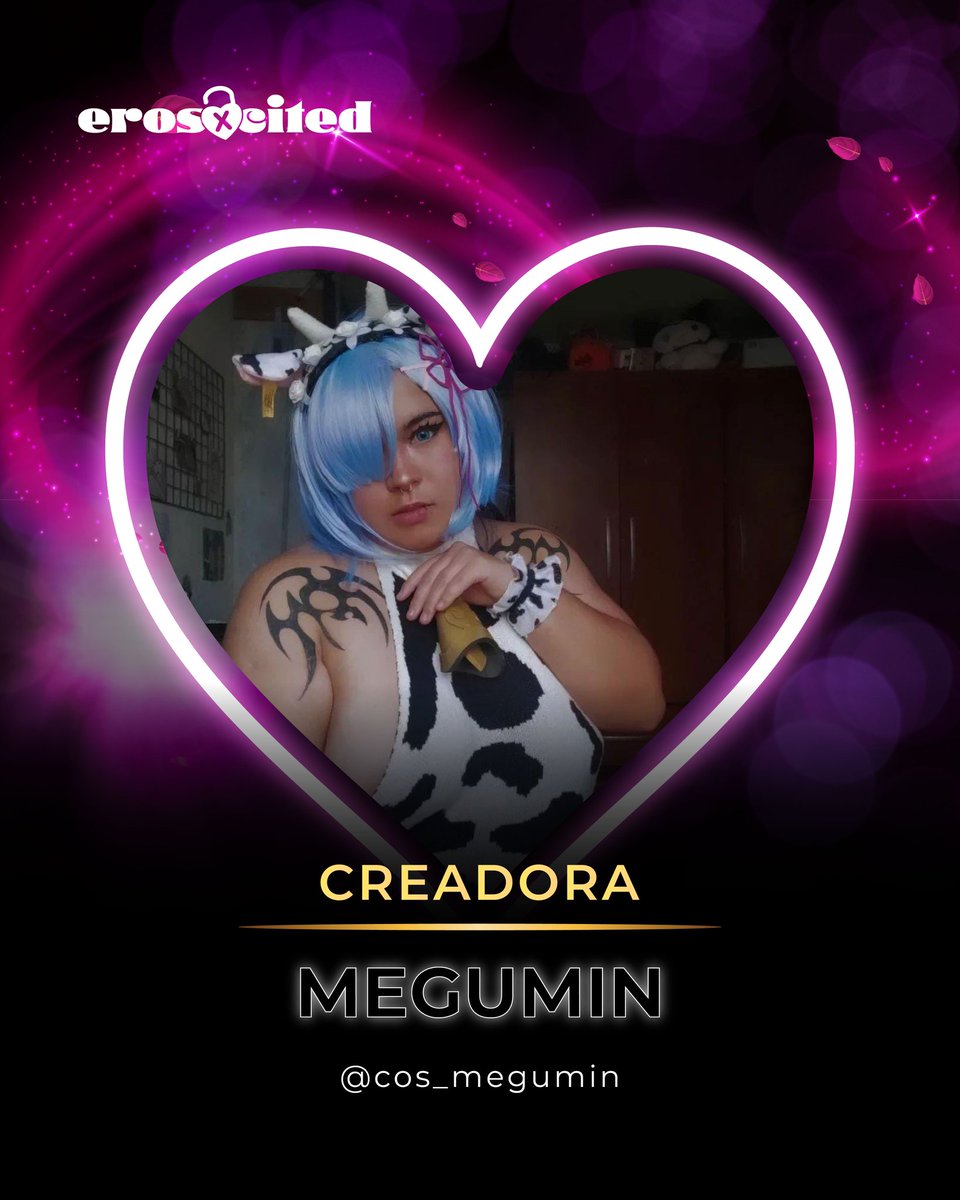 Erosxcited's tweet photo. Su pasión que invita a quedarse,  ternura que arde y deseo que conecta sin pedir permiso.
En ErosXcited, su magia es amar con intensidad y provocar aún más.✨️🔥
Ig:erosxcited 
Ig:cos_megumin https://t.co/9tltHgWzXY