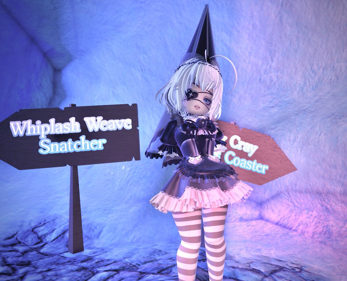 iampouthepou's tweet photo. ❆₊ ⊹ Day 1 ❄️ Theme: Elf

Got inspired by this naughty dark elf and decided to create this dark elf fit! Happy Glitterfrost ⋆𐙚❅🦌*°⋆❆.⛸️ https://t.co/9iXrp8K4CB