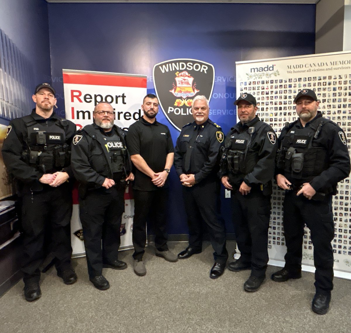 WindsorPolice's tweet photo. WINDSOR POLICE NEWS RELEASE
Windsor Police and MADD Windsor & Essex County launch holiday impaired driving prevention campaigns

The Windsor Police Service and Mothers Against Drunk Driving (MADD) Windsor & Essex County are launching impaired driving prevention campaigns to keep roads safe this holiday season. The two campaigns, Project Red Ribbon and the 2025 Festive R.I.D.E. program, work together to raise awareness and encourage drivers to plan ahead, stay sober, and make responsible choices during one of the busiest times of the year.

Through Project Red Ribbon, MADD Windsor & Essex County will distribute red ribbons and decals across the community as a visible pledge to never drive impaired. The ribbon symbolizes a commitment to sober driving, honours victims and survivors of impaired driving, and serves as a daily reminder that every impaired driving collision is preventable.

To reinforce this message, Windsor Police officers will conduct Festive R.I.D.E. spot checks across Windsor and Amherstburg. During the 2024 campaign, officers stopped more than 1,758 vehicles and charged 26 drivers with impaired-driving offences. In the previous year, officers stopped 1,318 vehicles and laid 29 impaired-driving charges.

These figures highlight the ongoing need for both strong enforcement and sustained education locally and across Ontario.

“The launch of these initiatives sends a united and timely message as we head into the holiday season,” said Windsor Police Chief Jason Crowley. “With Festive R.I.D.E. on our roads and Project Red Ribbon visible throughout the community, we are combining enforcement with education to prevent impaired driving. When people choose to drive sober, they’re not just following the law – they’re protecting families, friends, and neighbours during holidays.”

“We join the Windsor Police Service in reminding Windsorites that impaired driving is never worth it. It’s not worth losing your licence, paying fines and legal fees, or facing higher insurance – and that’s if you’re only caught. Most importantly, it’s not worth risking your life or the lives of others on the road,” added Chaouki Hamka, MADD Windsor & Essex County Community Leader. 

The Windsor Police Service and MADD Windsor & Essex County encourage everyone to plan ahead if you are going to consume alcohol or drugs. Options include arranging a designated driver, using public transit, booking a rideshare or taxi, or staying overnight.

If you see a driver you suspect is impaired, please call 9-1-1 immediately.