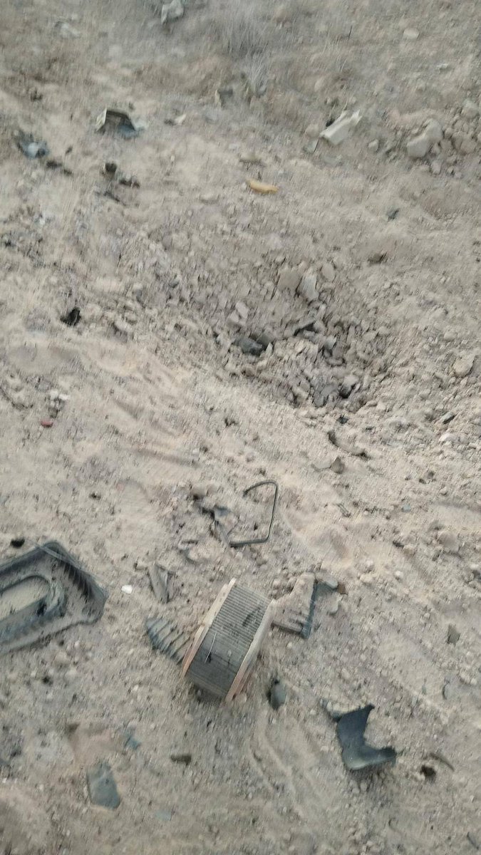 RojavaNetwork's tweet image. Several HTS terrorists were killed and injured as result of a mine explosion in the Al-Bulayl desert, east of Deir ez-zor