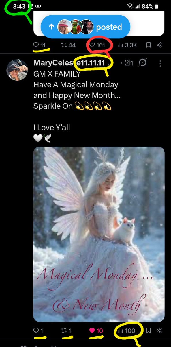 DeanDavis33's tweet image. 8️⃣4️⃣3️⃣ #EightFourThree 
🎰 #WhatAreTheOdds 🪽
1️⃣2️⃣1️⃣ #TwelveOnes 📅
1️⃣6️⃣1️⃣ #OneSixOne 😁