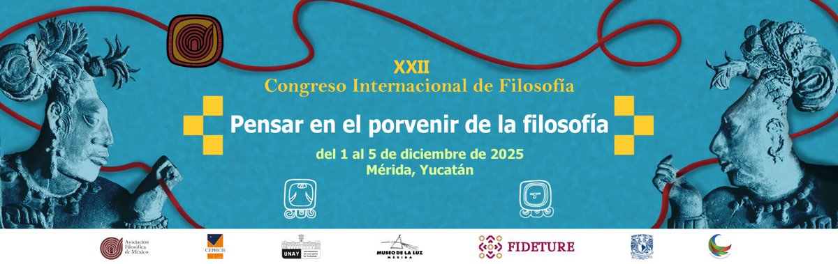FilosofiaMexico's tweet image. 📒🖊️ Da inicio el XXII Congreso Internacional de Filosofía, organizado por la Asociación Filosófica de México, en la Ciudad de Mérida, Yucatán. Tiene lugar, como primera actividad la entrega de la Medalla Fray Alonso de la Veracruz.