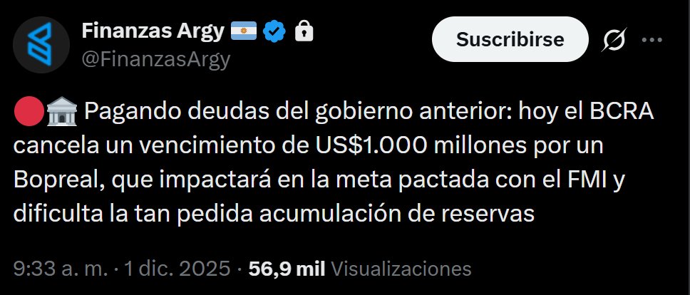 MauroFdz's tweet photo. Deudas del gobierno anterior dice el hijo de puta. El BOPREAL que pagan hoy fue emitido por el mismo Caputo en marzo del 2024 durante el gobierno de Mieli. https://t.co/F6cizg3hDx