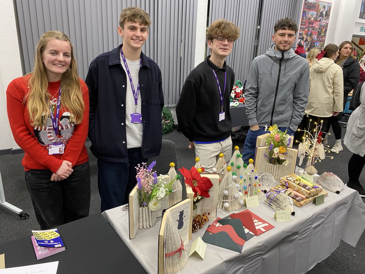 Our ⁦<a href="/TKASA6th/">TKASA Sixth Form Centre</a>⁩ ⁦<a href="/youngenterprise/">Young Enterprise</a>⁩ company this year is called Rewritten and is up and running and trading for the first time this evening, supported by ⁦<a href="/johnbowman1969/">John Bowman</a>⁩ and ⁦<a href="/DaveBaumFinance/">David Baum</a>⁩
