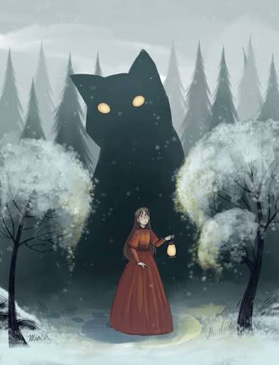 Tree_Folklore's tweet image. As Winter settles across Europe, all manner of creatures and spirits begin to stir…moving in the darkness, rarely seen, yet impossible to ignore 🌙 ❄️ 

But in Iceland, something far larger prowls the snowy hills. A being that does not haunt the shadows…but casts…