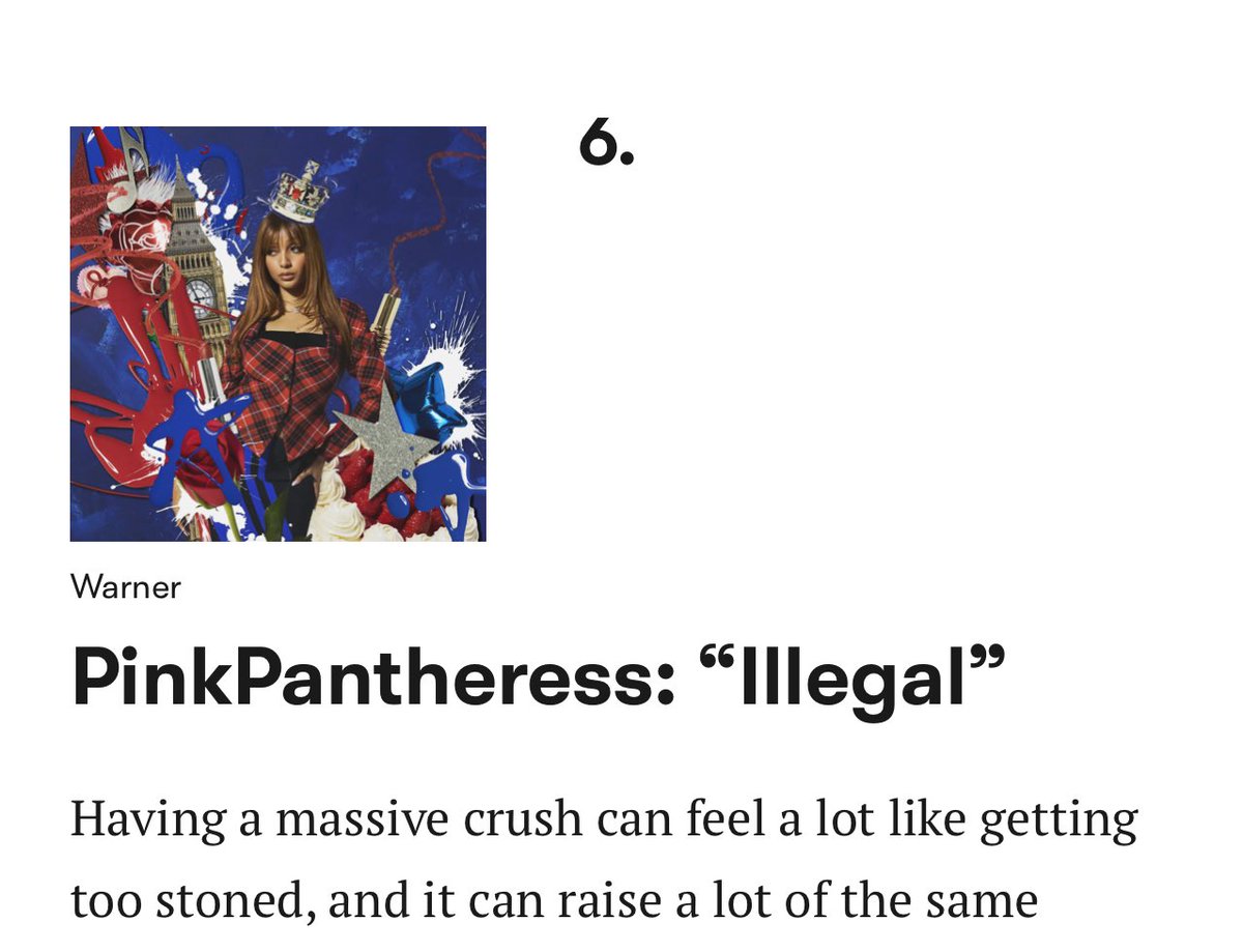 pitchfork &amp; I were rlly on the same wavelength this year wow