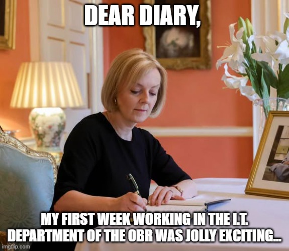 Ahhh this whole OBR leak thing makes more sense now...