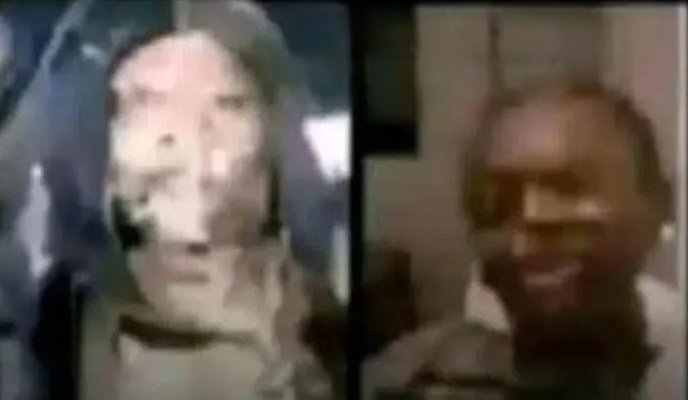 _Headborn's tweet image. Two techno users on video call