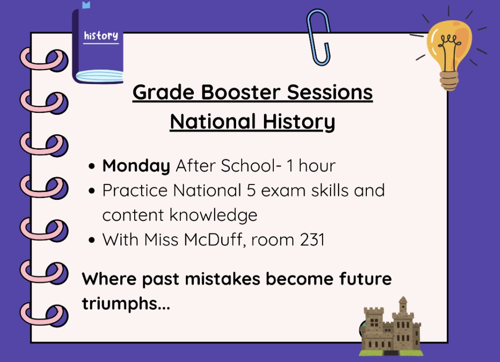 After some heavy skills sessions our National 5 History pupils got to enjoy some content revision this evening ⭐️ <a href="/MarrColOfficial/">Marr College</a>