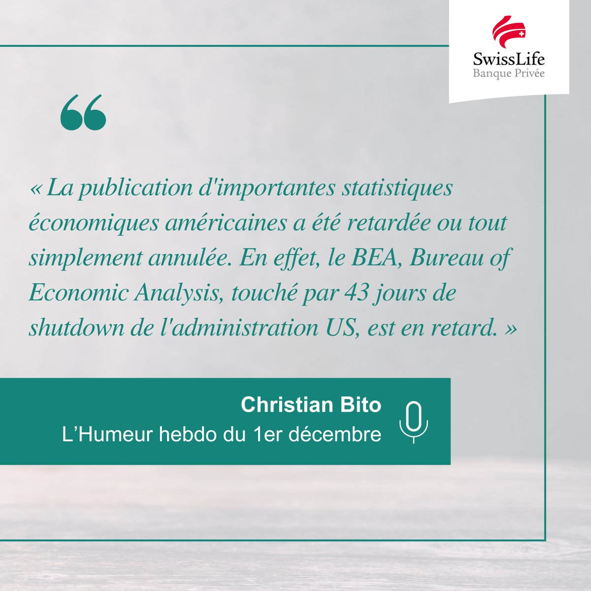 #Paroledexpert | « C’est dans les vieilles marmites que se préparent les bons plats ! »
 
👉 Shutdown prolongé : les marchés font avec les restes
 
🎙 Retrouvez Christian BITO, dans son humeur hebdo pour <a href="/Club_Patrimoine/">Club Patrimoine</a>  ▲

 🔗 lnkd.in/eB7dZfRw