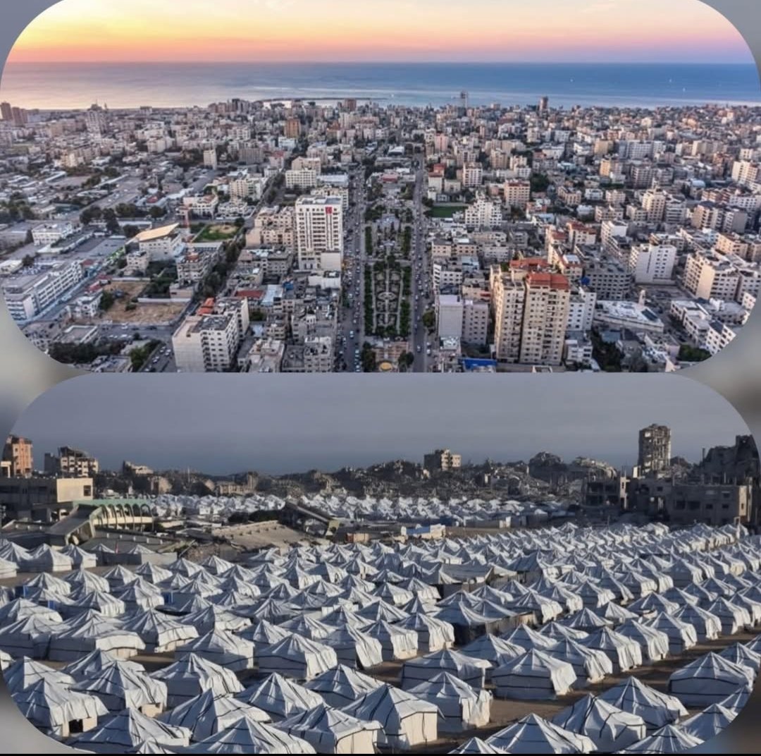 غزة قبل وبعد مغول العصر .