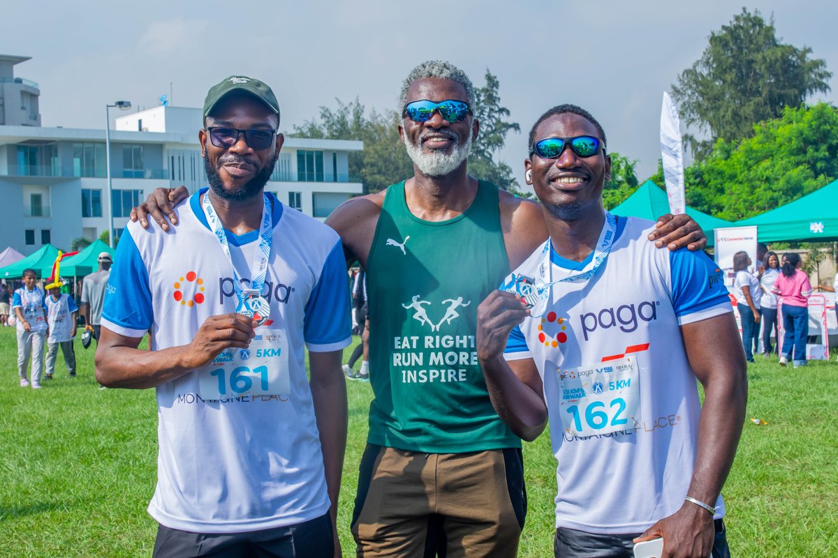 PwC_Nigeria's tweet photo. Last Saturday, our people took on the 5km/10km run-walk at the Lagos Road Warriors Family Fun Run.
#TeamPwC #FFR2025 https://t.co/Eh3JhKZ3J2