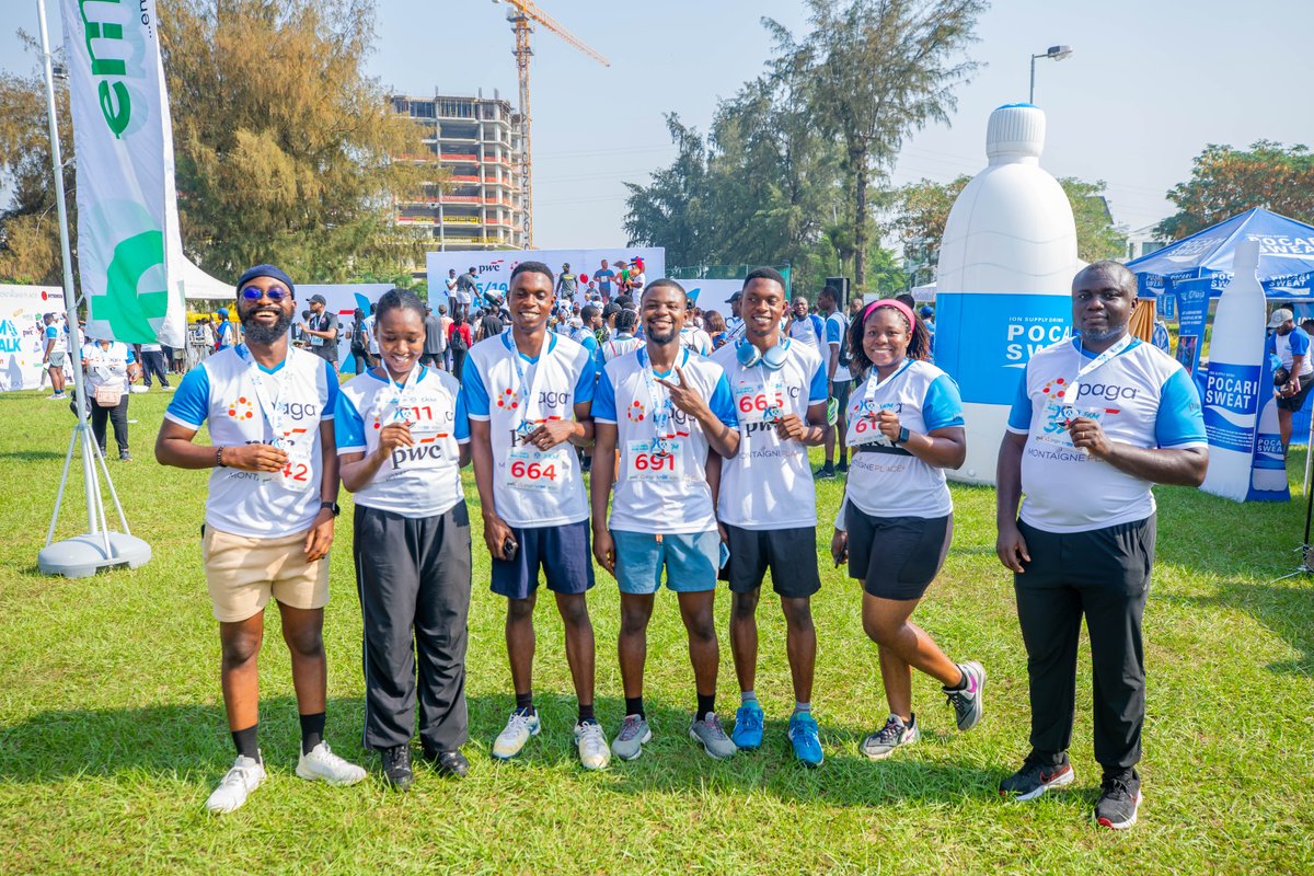 PwC_Nigeria's tweet photo. Last Saturday, our people took on the 5km/10km run-walk at the Lagos Road Warriors Family Fun Run.
#TeamPwC #FFR2025 https://t.co/Eh3JhKZ3J2